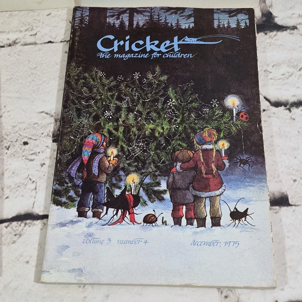 Cricket Magazine for Children Lot of 6 Issues Vintage 1970's